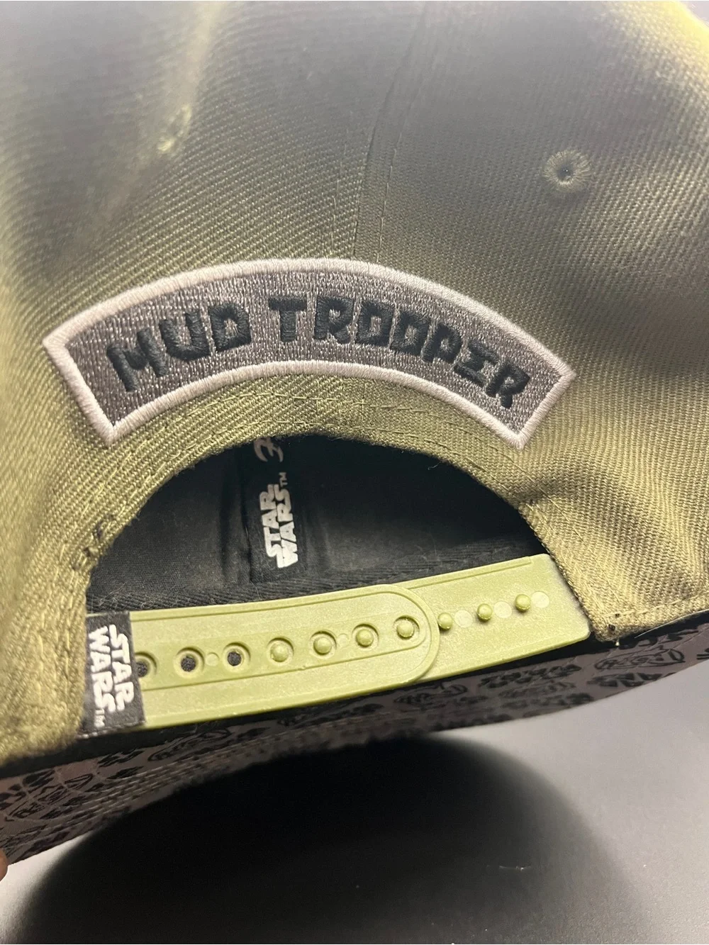Star Wars FUNKO POP Olive Green Hat with Yellow Embroidered Mud Trooper Patch